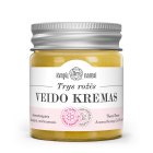 Natūralus TRIJŲ ROŽIŲ kremas veidui, su bičių vašku
